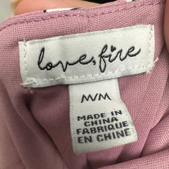 💎 Love Fire Floral Mini Dress Rose - Picture 5 of 9